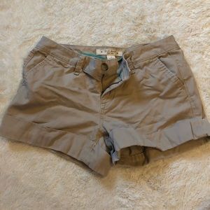 Khaki old navy women’s shorts low rise